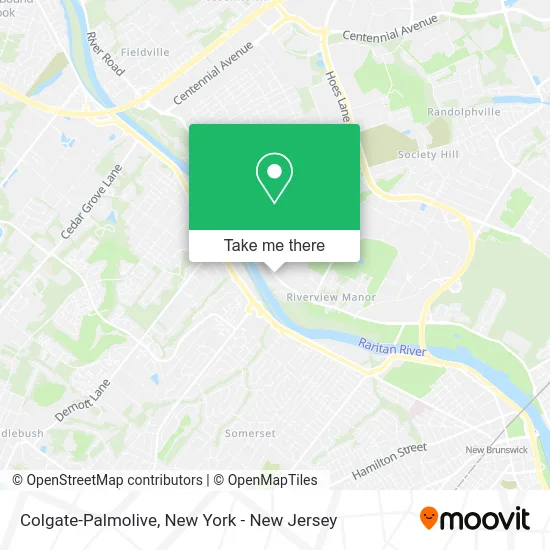 Colgate-Palmolive map