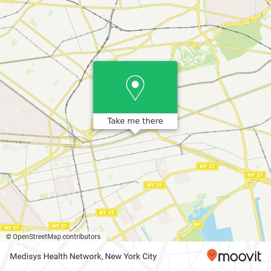 Medisys Health Network map