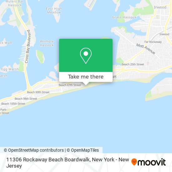 11306 Rockaway Beach Boardwalk map