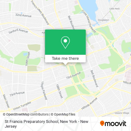 Mapa de St Francis Preparatory School