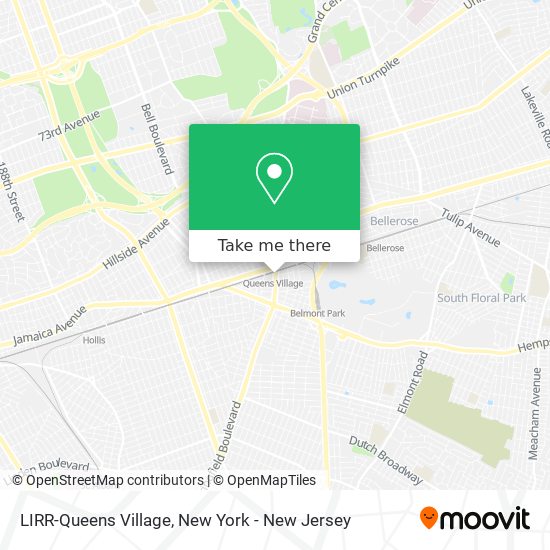 LIRR-Queens Village map