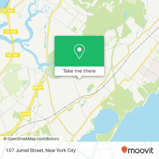 Mapa de 107 Jumel Street