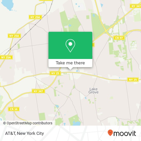 AT&T map