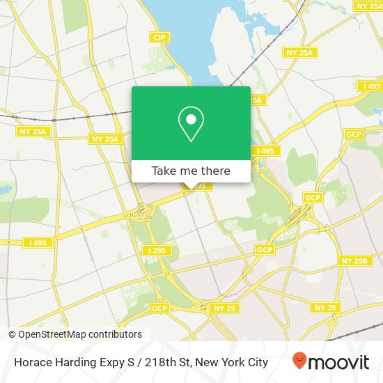 Mapa de Horace Harding Expy S / 218th St