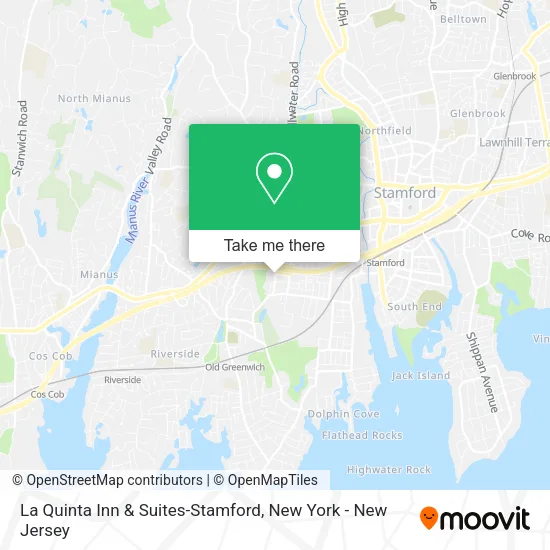 La Quinta Inn & Suites-Stamford map