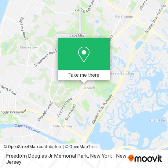 Mapa de Freedom Douglas Jr Memorial Park