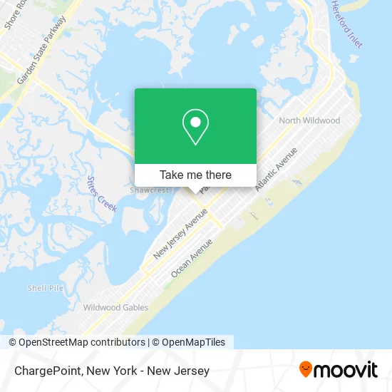 ChargePoint map