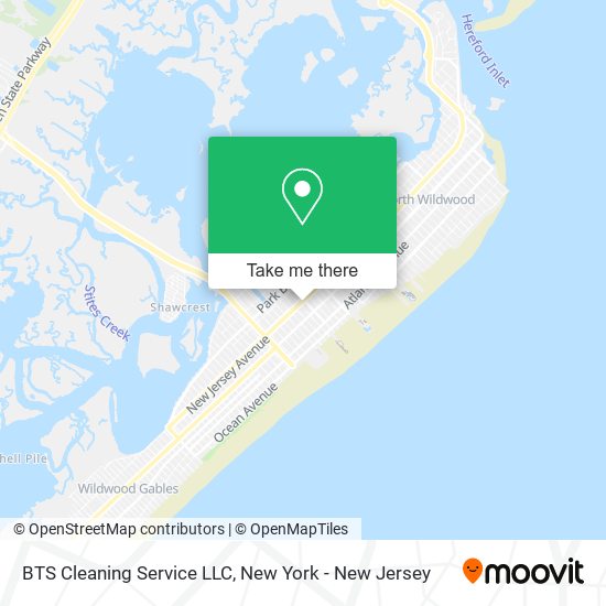Mapa de BTS Cleaning Service LLC