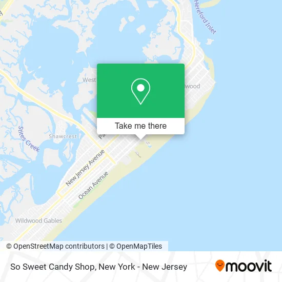 So Sweet Candy Shop map
