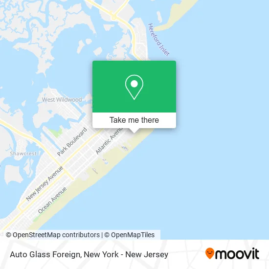 Auto Glass Foreign map