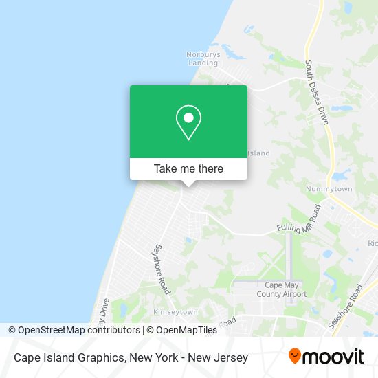 Mapa de Cape Island Graphics