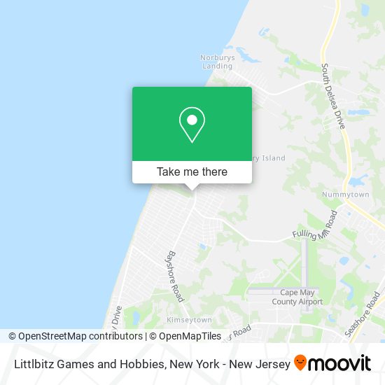 Littlbitz Games and Hobbies map