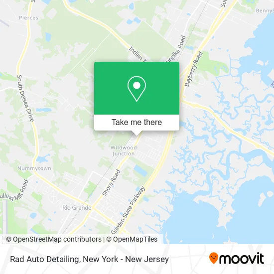 Rad Auto Detailing map