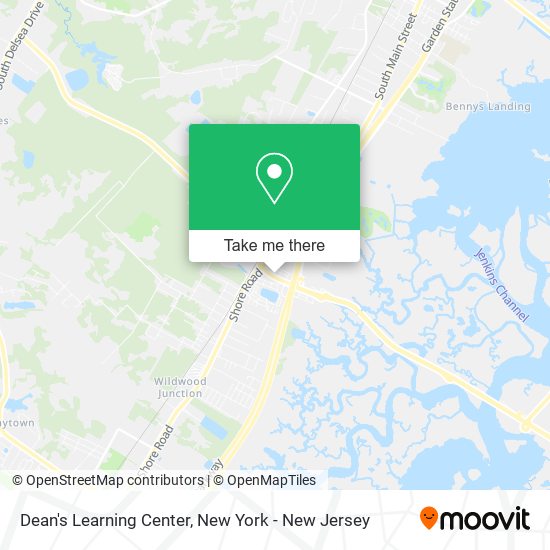 Dean's Learning Center map