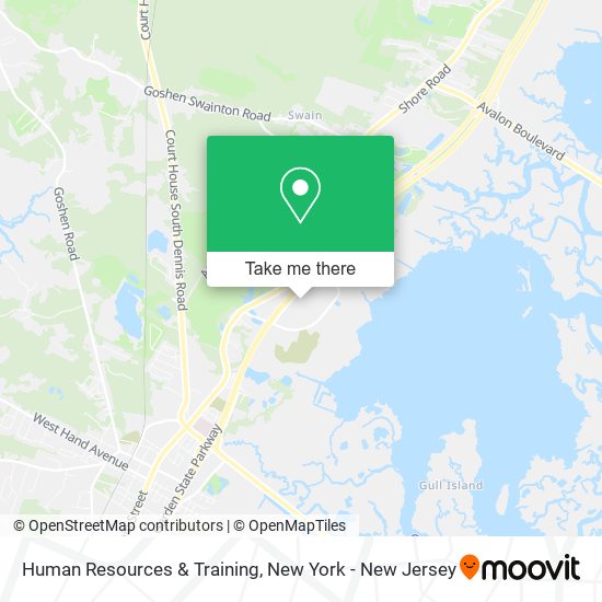 Human Resources & Training map