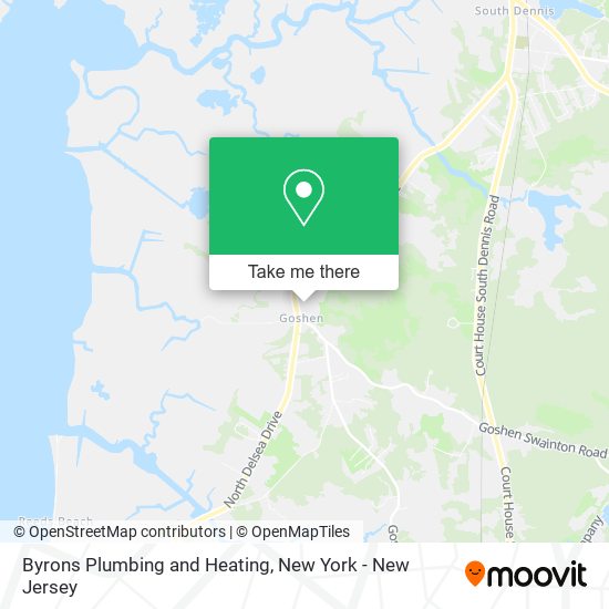 Mapa de Byrons Plumbing and Heating