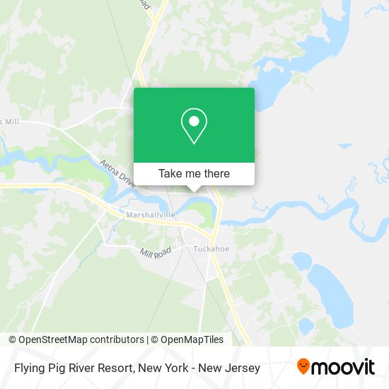 Flying Pig River Resort map