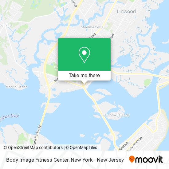 Mapa de Body Image Fitness Center