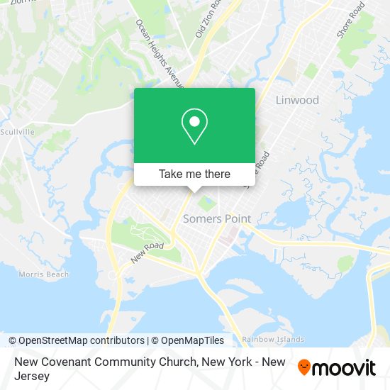 New Covenant Community Church map