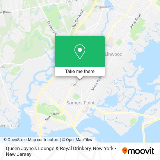 Mapa de Queen Jayne's Lounge & Royal Drinkery