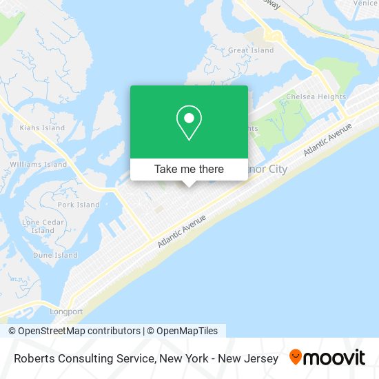 Mapa de Roberts Consulting Service