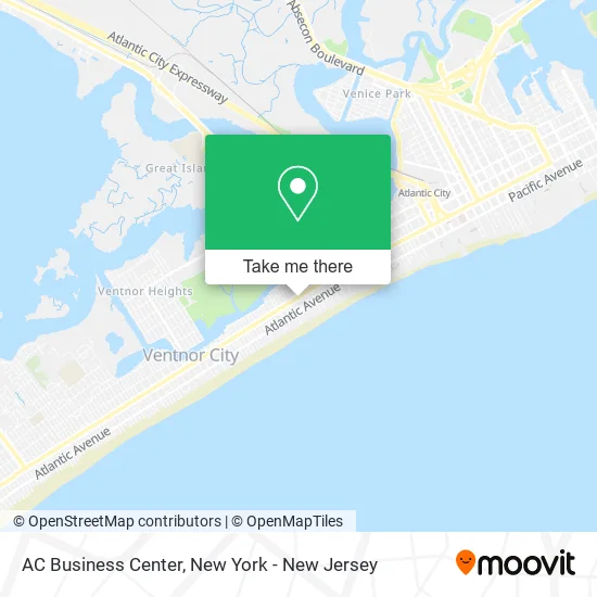 AC Business Center map
