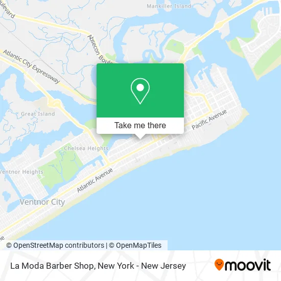 La Moda Barber Shop map