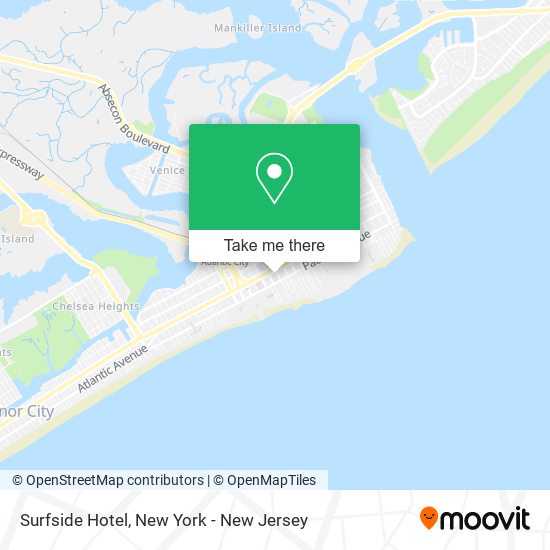 Surfside Hotel map