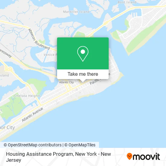 Housing Assistance Program map