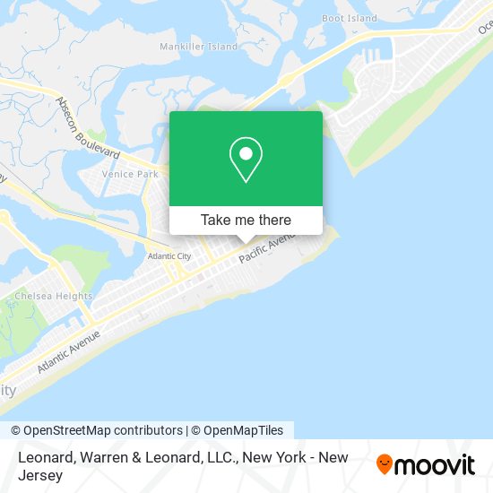 Mapa de Leonard, Warren & Leonard, LLC.