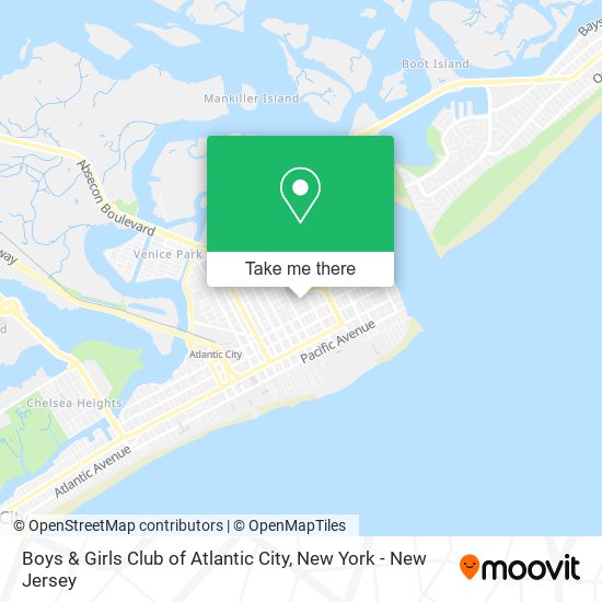 Boys & Girls Club of Atlantic City map