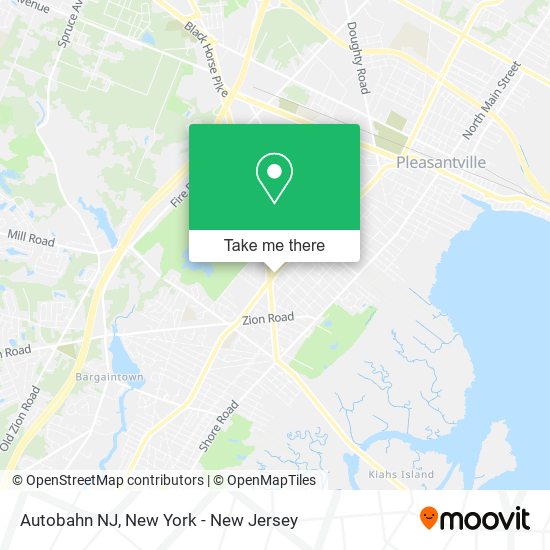 Mapa de Autobahn NJ