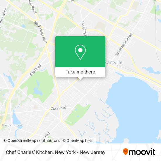 Chef Charles' Kitchen map