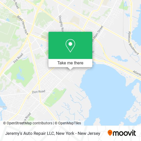 Mapa de Jeremy's Auto Repair LLC