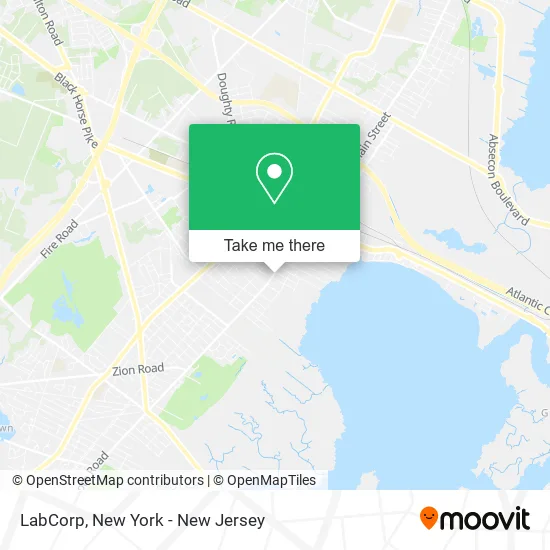 LabCorp map