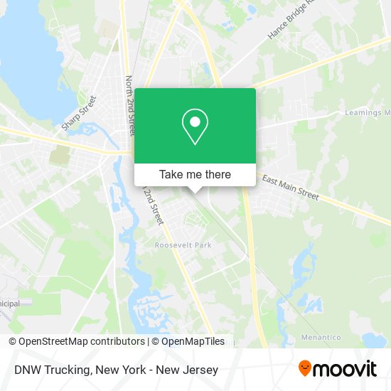 DNW Trucking map