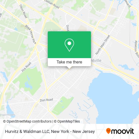 Hurvitz & Waldman LLC map