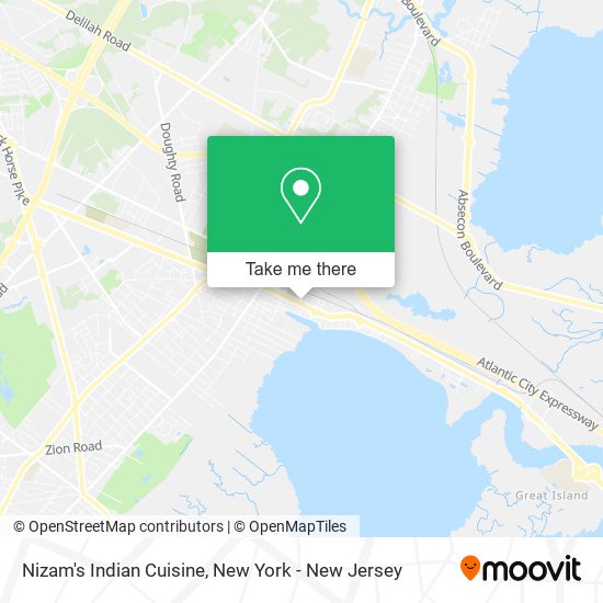 Nizam's Indian Cuisine map