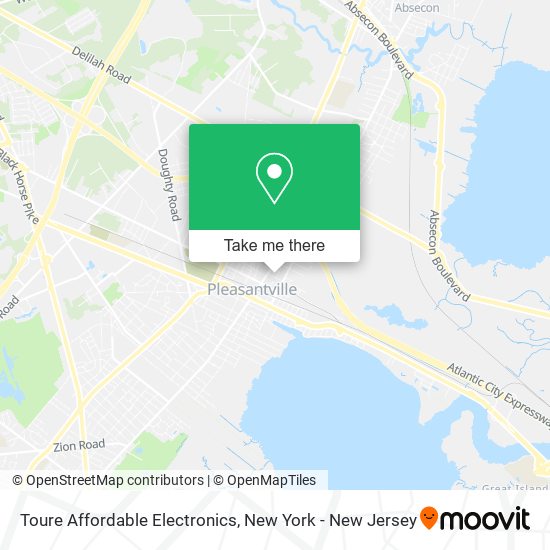 Toure Affordable Electronics map