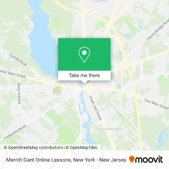 Merritt Gant Online Lessons map