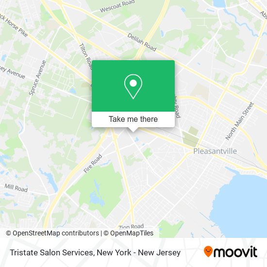 Tristate Salon Services map