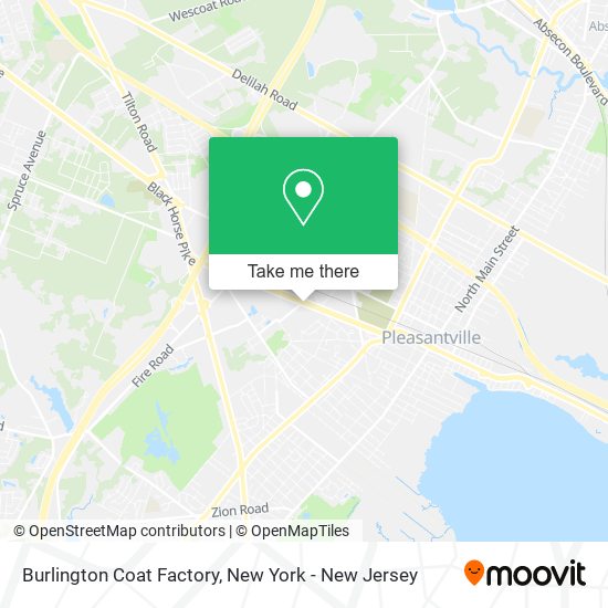 Mapa de Burlington Coat Factory