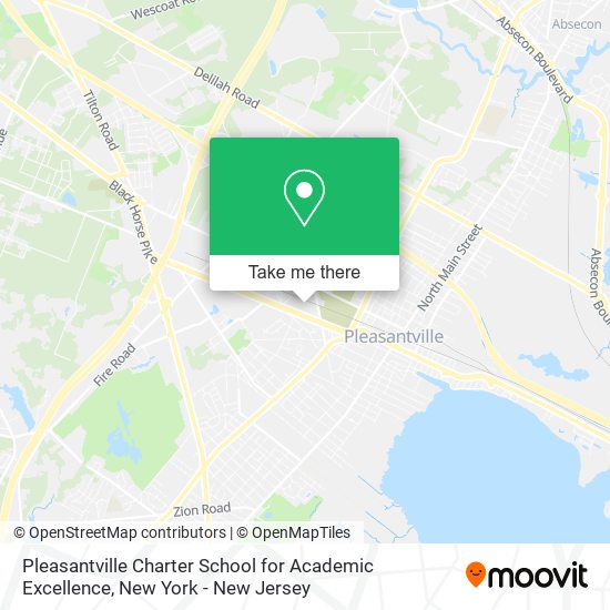 Pleasantville Charter School for Academic Excellence map