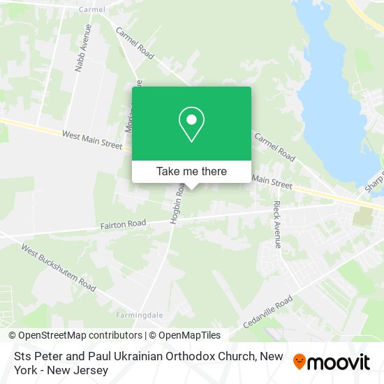 Mapa de Sts Peter and Paul Ukrainian Orthodox Church