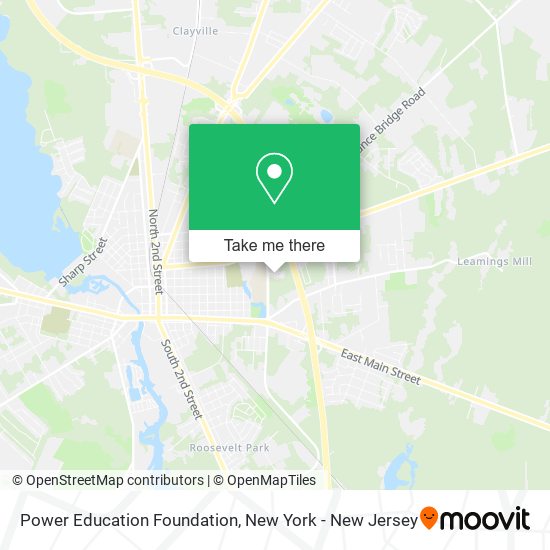 Power Education Foundation map