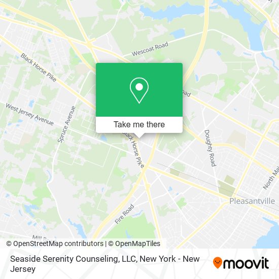 Seaside Serenity Counseling, LLC map