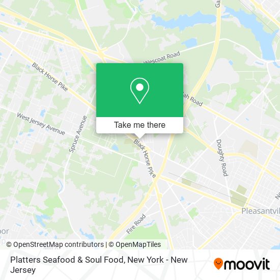 Platters Seafood & Soul Food map