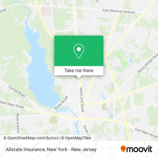 Allstate Insurance map