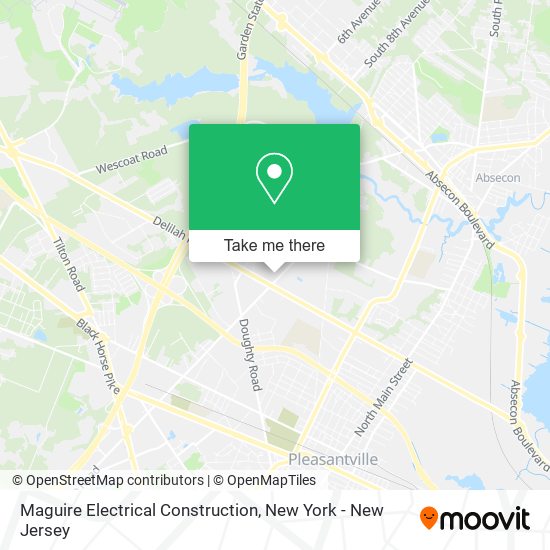 Maguire Electrical Construction map