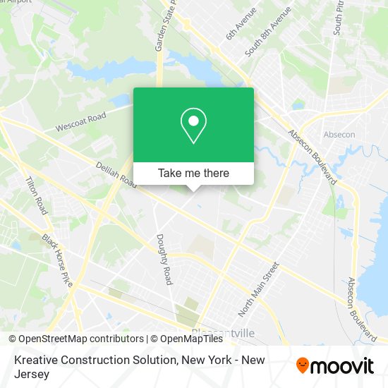 Mapa de Kreative Construction Solution